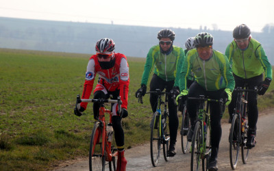 Présentation du 1er Brevet du Guidon Aubersois à Aubers