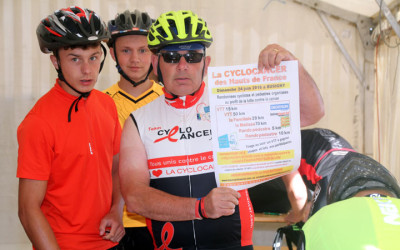 La Cyclo cancer des Hauts de France à Busigny