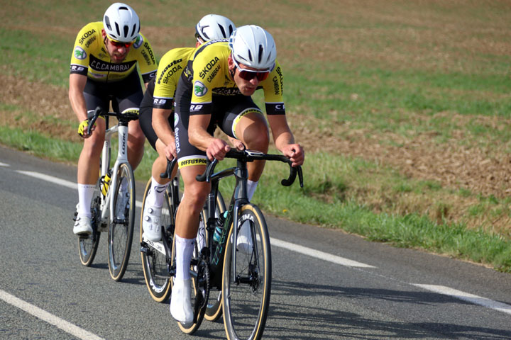 Championnat des Hauts de France CLM FFC par équipes à Masnières