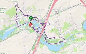 circuit fampoux 10 Km