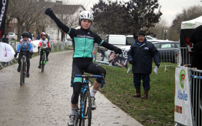 Championnat des Hauts de France de Cyclo cross FFC à Abbeville ( Ecoles de Vélo )