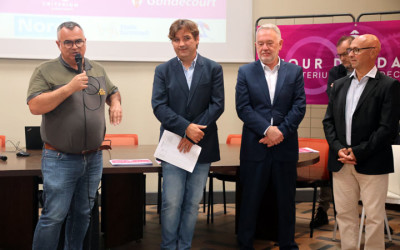 Conférence de Presse 1er Critérium Féminin à Gondecourt