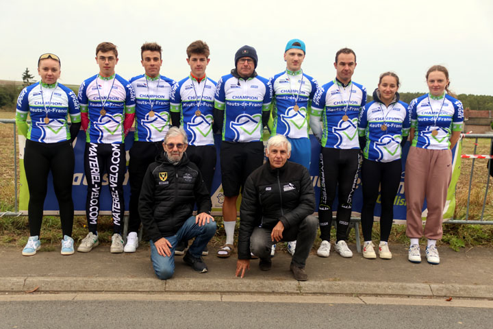 Championnat des Hauts de France FFC CLM individuel à Masnières